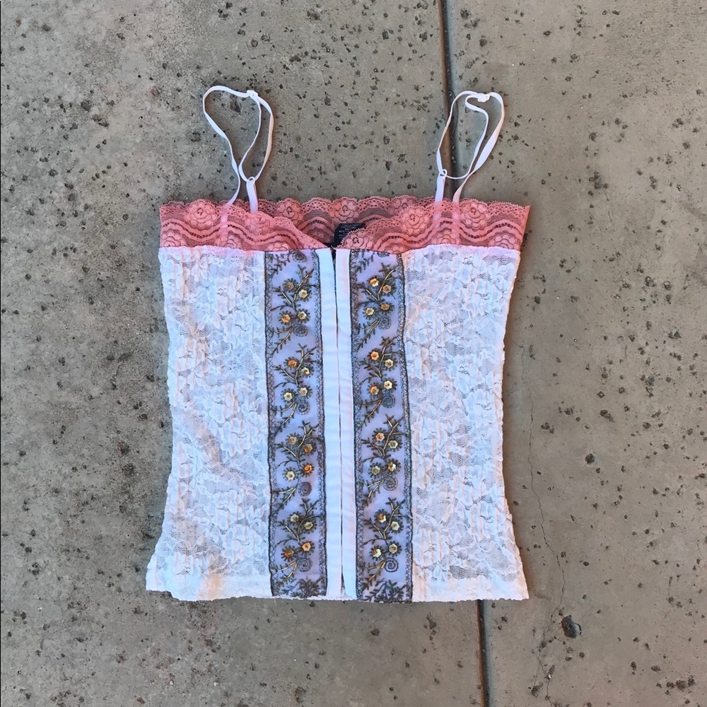 Moda International lace camisole